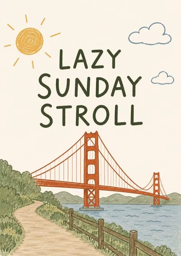 Lazy Sunday Stroll